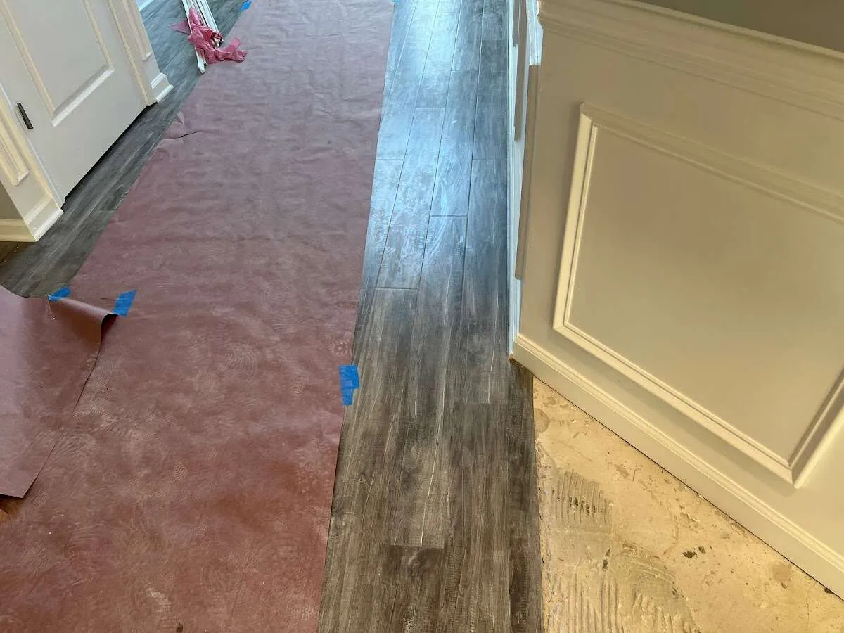 Completed marble shower restoration in Claremont